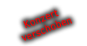 Verschoben